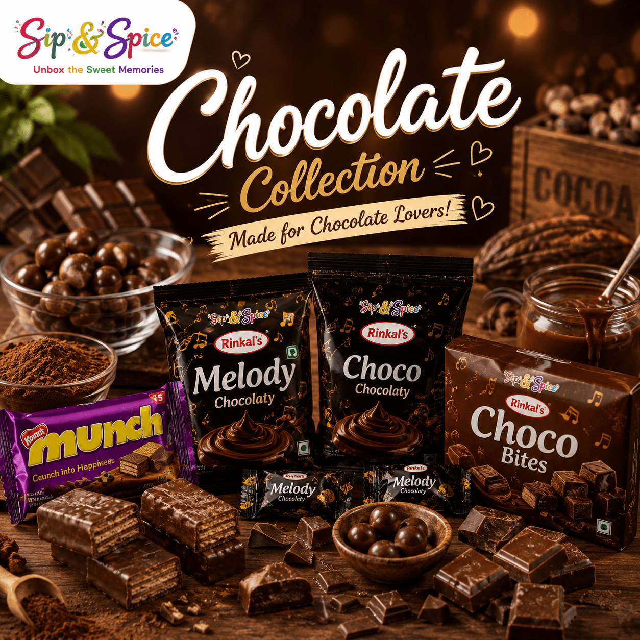 Chocolate Collection - Sip&Spice