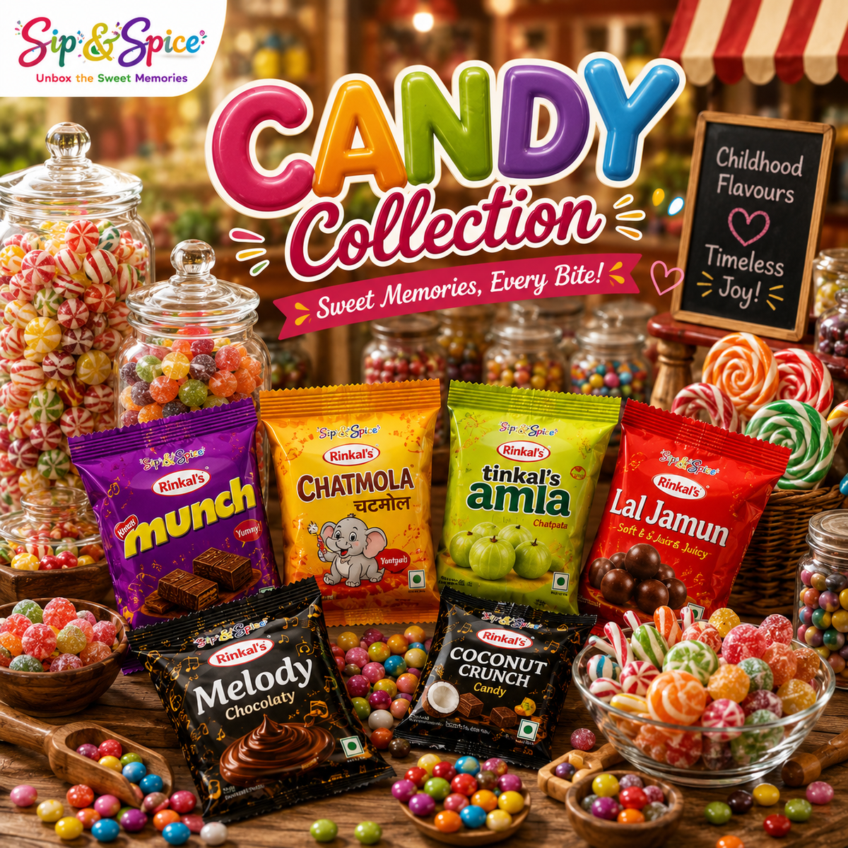 Candy Collection - Sip&Spice