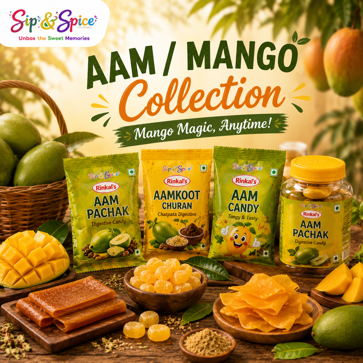 Aam / Mango Collection - Sip&Spice