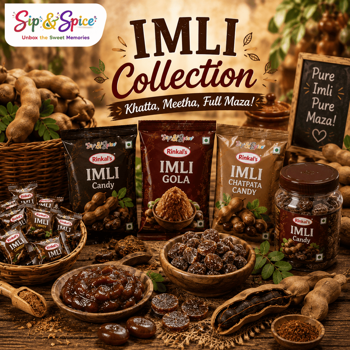 Imli Collection - Sip&Spice