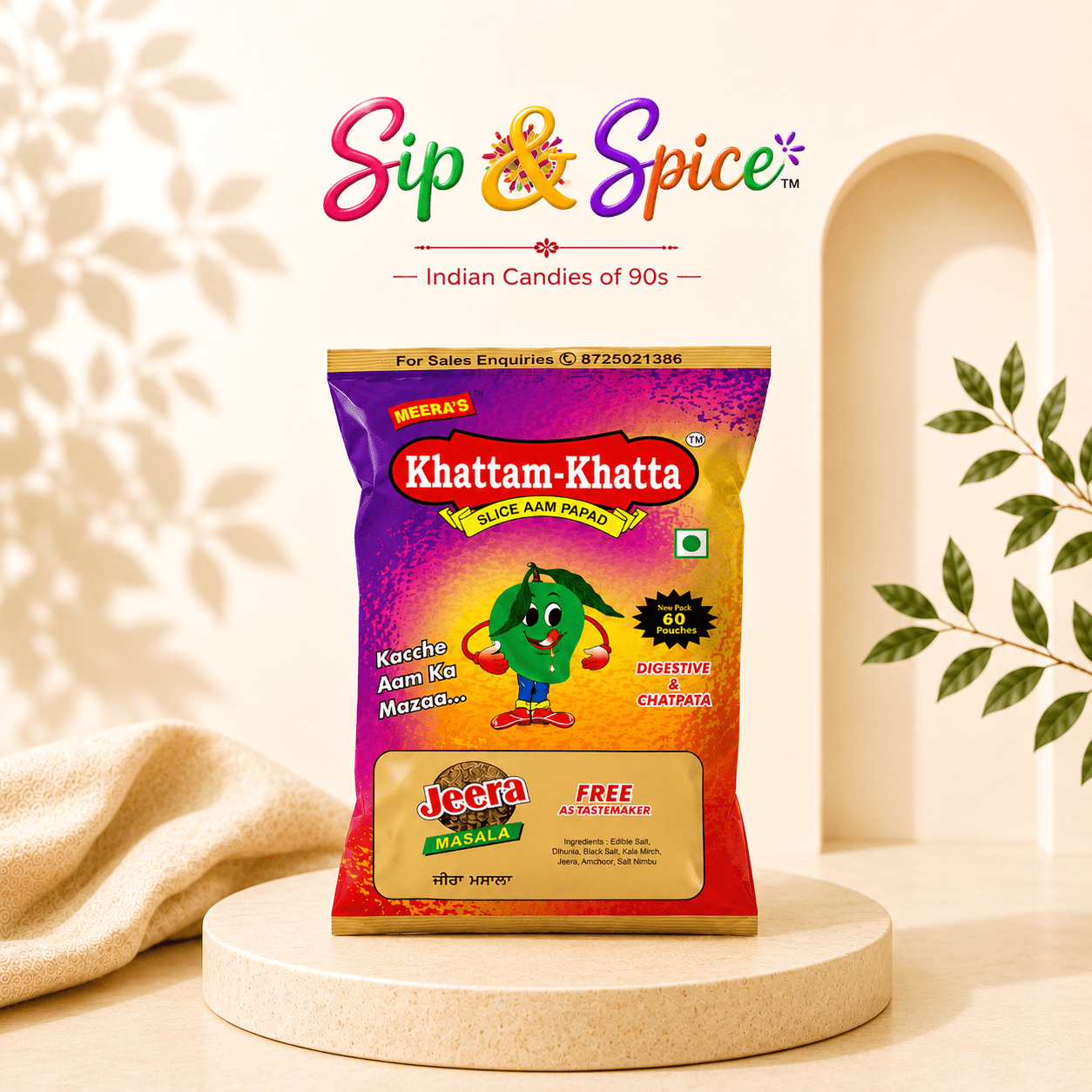 Khattam Khatta [20 Pieces] - Sip&Spice
